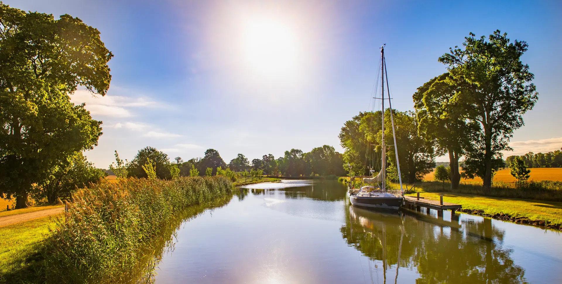 Rent a boat on Göta Kanal