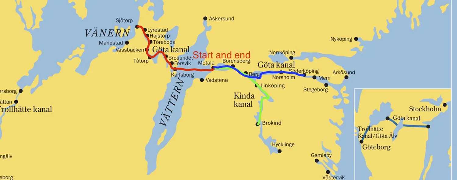 Canal Routes