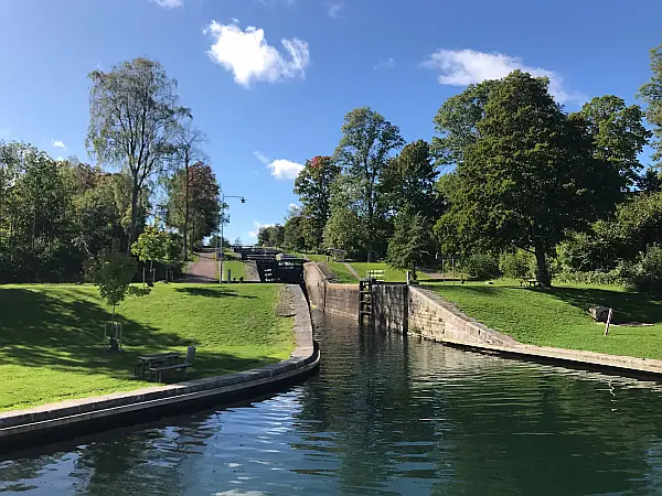 Locks Passage on the Canals
