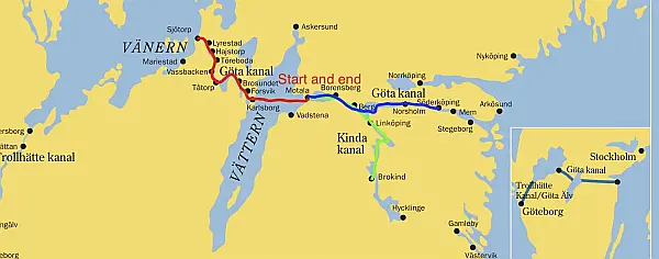 Canal Routes